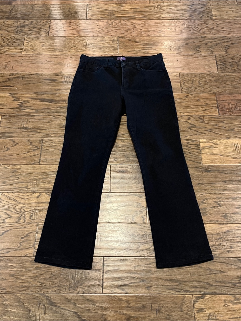 NYDJ Barbara Bootcut Denim Denim High Rise Size 12